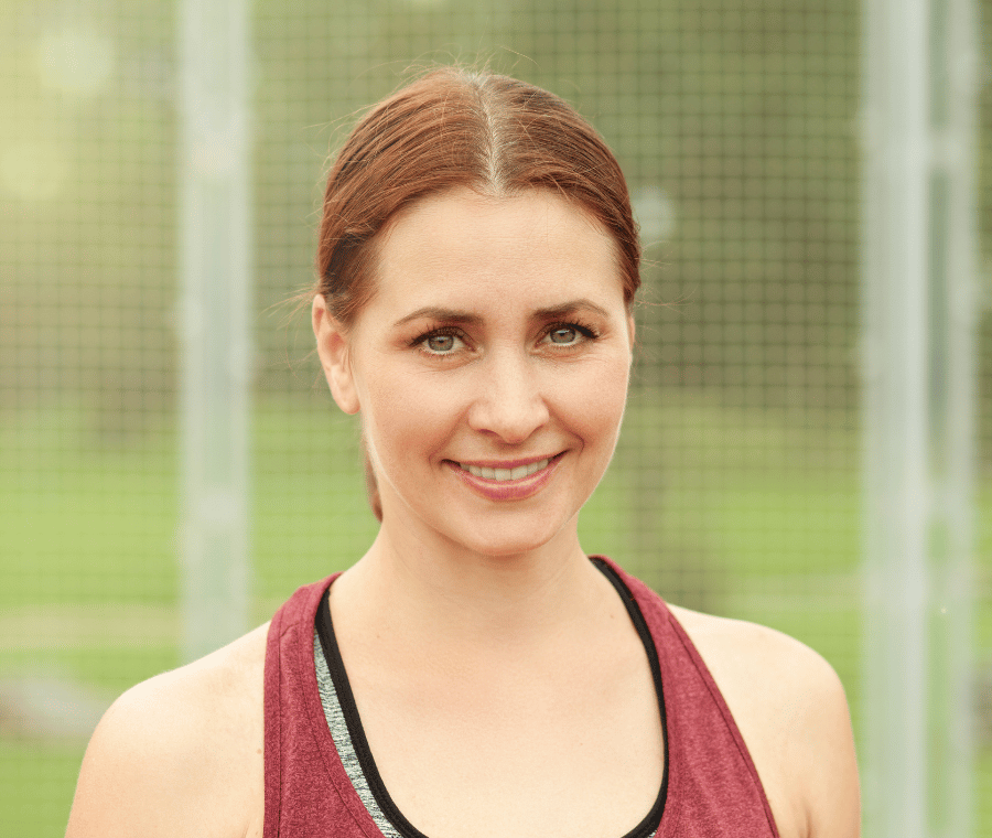 A member back to playing sport after her care plan