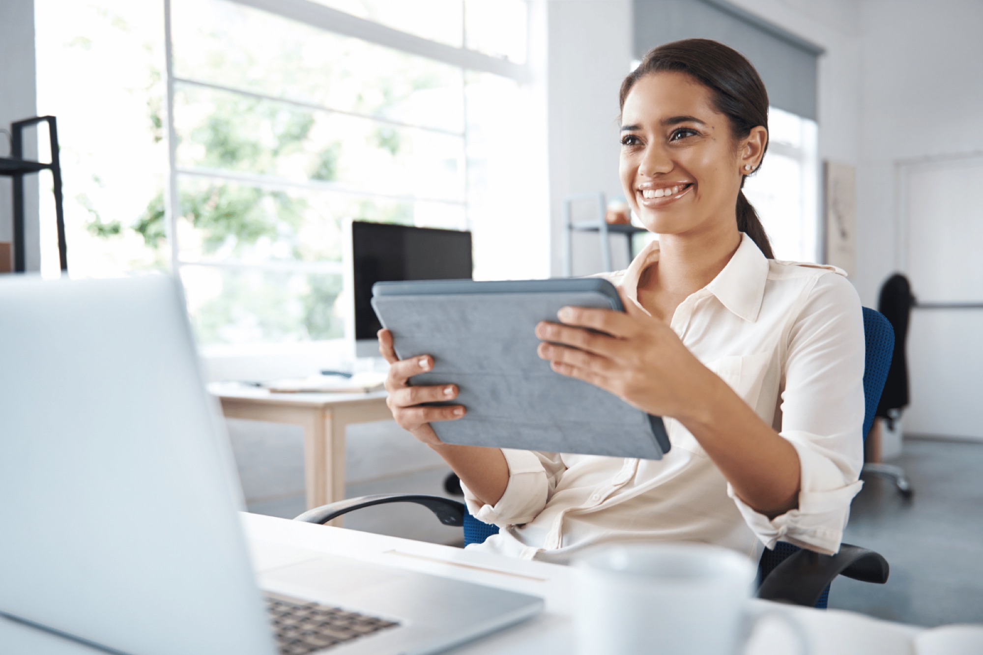 A care coordinator scheduling with a specialty practice
